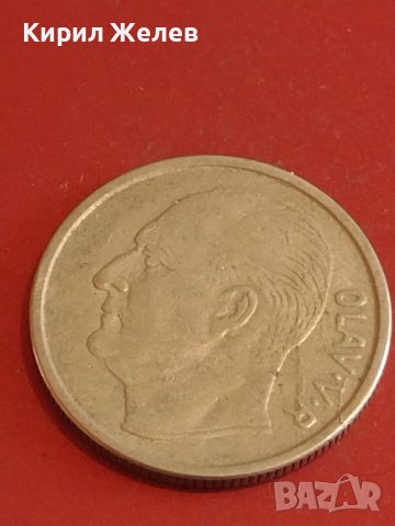 Две монети 1 франк 1923г. Белгия / 1 крона 1965г. Норвегия за КОЛЕКЦИОНЕРИ 26304, снимка 9 - Нумизматика и бонистика - 44350774