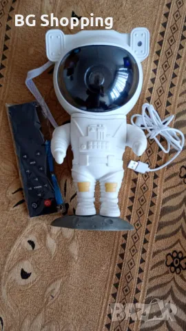 „Астронавтска галактика“ с дистанционно управление и Bluetooth-360° регулируем таймер, снимка 8 - Друга електроника - 47768195