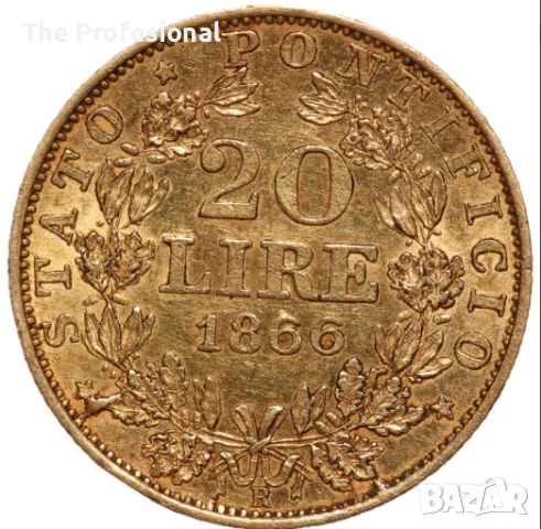 Златна монета Ватикана, снимка 2 - Нумизматика и бонистика - 52171744