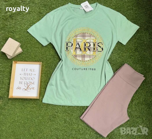 Памучни дамски комплекти , снимка 4 - Спортни екипи - 49756087