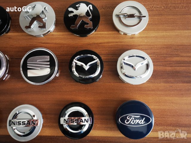 Кпачки Пежо/Рено/Мазда/Шкода/Опел/Нисан/Сеат/Форд , снимка 4 - Аксесоари и консумативи - 31478198