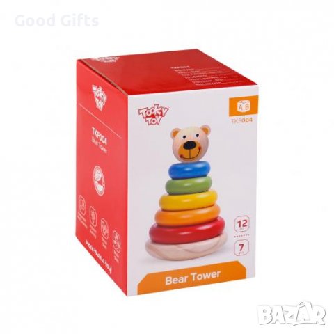 ДЪРВЕНИ БЕБЕШКИ РИНГОВЕ С МЕЧЕ, снимка 2 - Образователни игри - 38536630