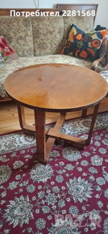 Старинни автентични мебели от началото на миналия век от масив с резба, снимка 9 - Антикварни и старинни предмети - 53941793