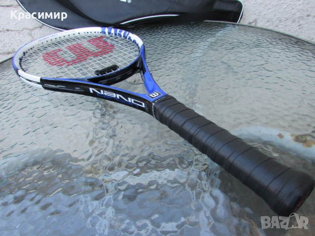 Тенис ракета Wilson Nano Carbon Ncode 7.2, снимка 6 - Тенис - 54360093