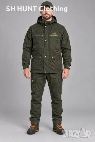 JAHTI JAKT PREMIUM AIR-TEX HUNTING SET размер XL за лов екип водонепромокаем - 1650