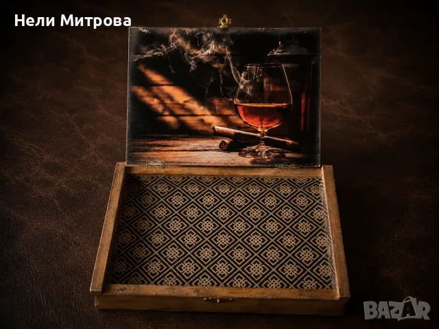Уникална мъжка кутия за оригинално поднесен подарък или пури!, снимка 3 - Подаръци за мъже - 55967776