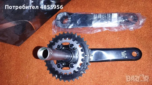 Shimano Chainset XTR M9020 11s 34  24 teeth 175 mm, снимка 7 - Части за велосипеди - 56233090