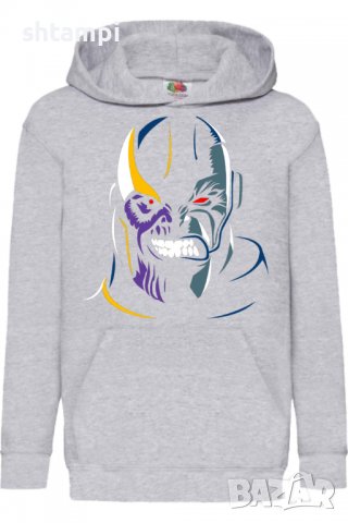Детски Суитчър/Суитшърт Thanos Darkside,Игра,Подарък,Изненада,Забавление,Рожден Ден, снимка 2 - Детски анцузи и суичери - 38325800