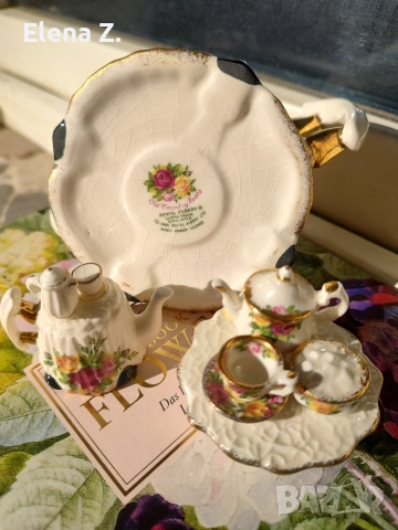 Royal Albert Old Country Roses и Paul Cardew редки декорации, снимка 4 - Други - 52935420