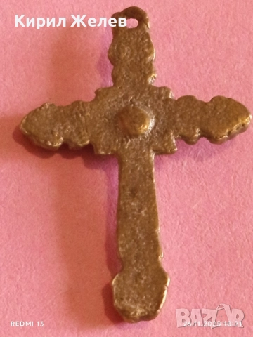 КРАСИВО ОРНАМЕНТИРАН КРЪСТ с КАМЪК РУБИН МНОГО КРАСИВ МОДЕН АКСЕСОАР 26304, снимка 5 - Други - 52545471
