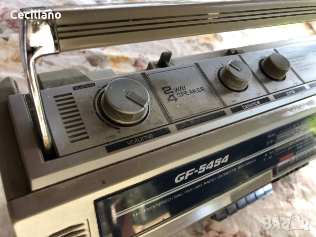 Радиокасетофон SHARP GF 5454 Z, снимка 8 - Радиокасетофони, транзистори - 51777159