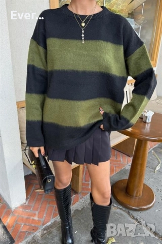 Дамски Пуловер Овърсайз, снимка 8 - Блузи с дълъг ръкав и пуловери - 52287998
