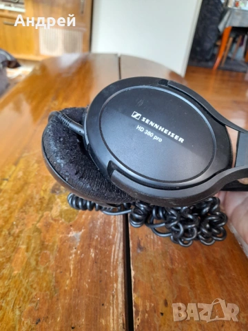 Стари слушалки Sennheiser HD 380 PRO, снимка 4 - Други ценни предмети - 53327224