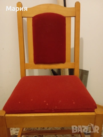 Масивни дървени столове , снимка 2 - Столове - 53927720