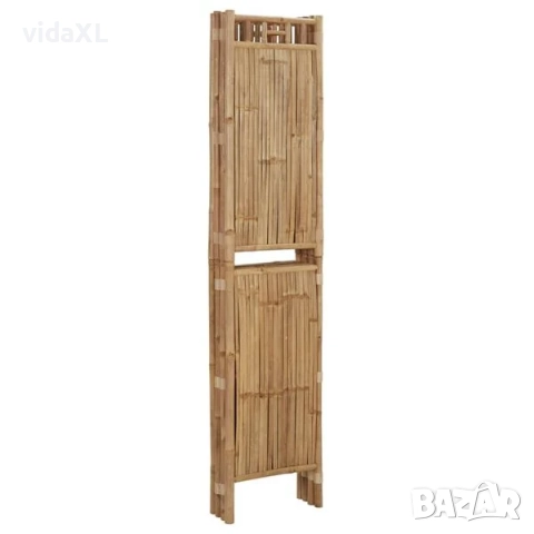 vidaXL Параван за стая, 4 панела, бамбук, 160x180 см(SKU:341749), снимка 2 - Паравани - 52564222