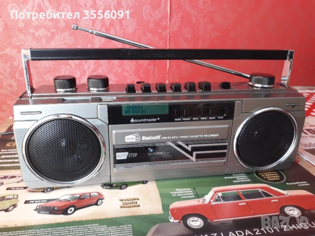    Мини радиокасетофонче, снимка 2 - Радиокасетофони, транзистори - 53920114