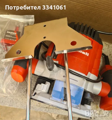 Оберфреза Einhell , снимка 3 - Бормашини - 56339909
