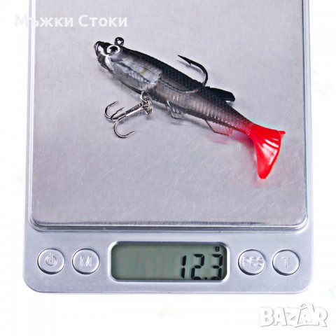Силиконови Рибки / Риби за риболов на хищници от №104 до №115, снимка 3 - Такъми - 39225152