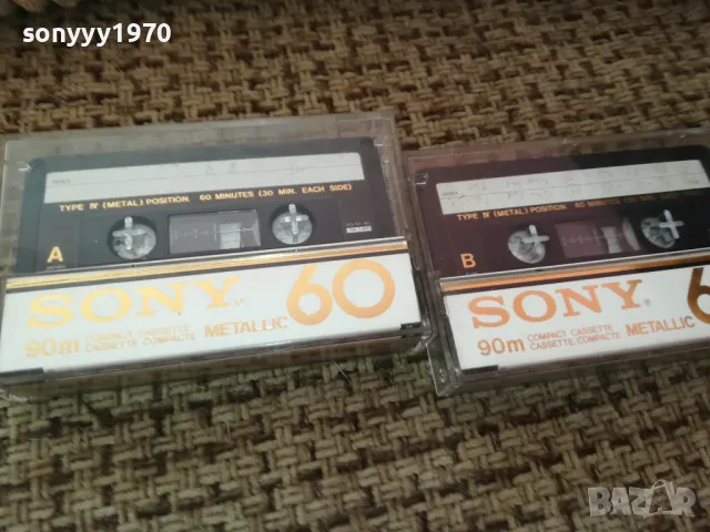 SONY-JAPAN TAPE METALLIC 60 1612241519, снимка 10 - Аудио касети - 48366997