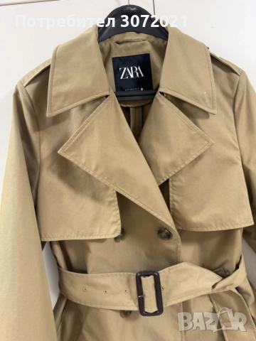 Дамско преходно палто Zara, снимка 2 - Палта, манта - 56234136