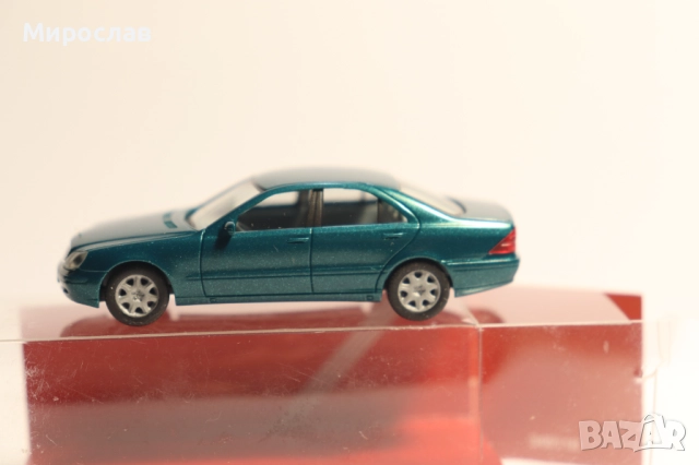 HERPA H0 1/87 MERCEDES NENZ S МОДЕЛ КОЛИЧКА КАМИОН, снимка 2 - Колекции - 51930629