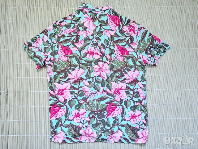 ОФЕРТА 📍 Goodfellow & Co Tropical / M / мъжка риза с къси ръкави, снимка 4 - Ризи - 55938210