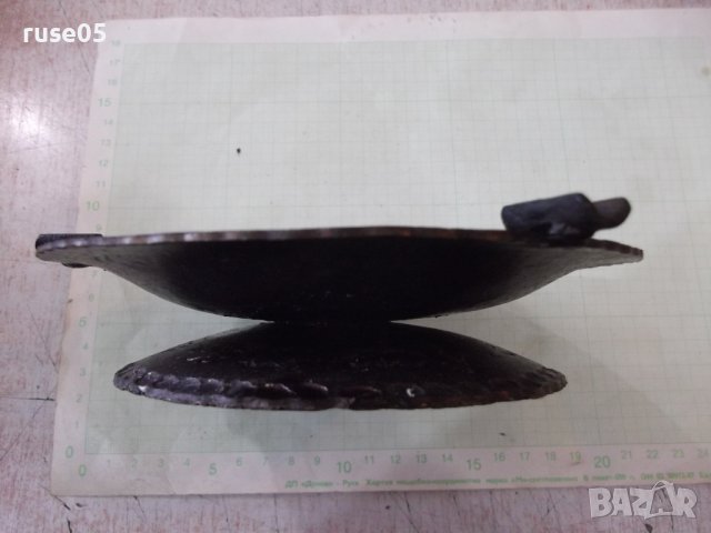 Пепелник от ковано желязо от соца, снимка 5 - Други ценни предмети - 40039250
