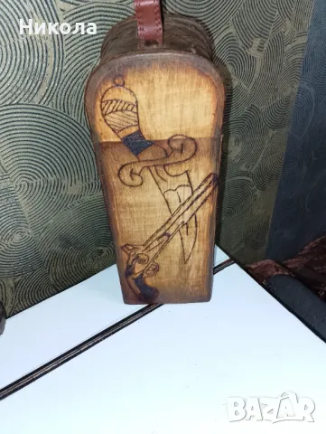 Кутия за вино,,В.Левски", снимка 6 - Декорация за дома - 47523870