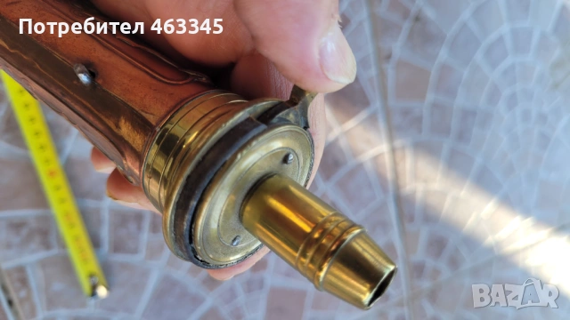 Барутница 3, пушка, пищов, пистолет, снимка 8 - Антикварни и старинни предмети - 53262045