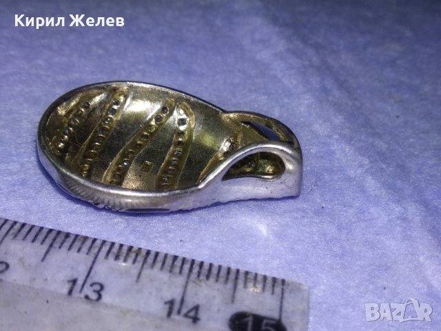 ПРЕКРАСЕН БУТИКОВ ФЕШЪН АРТ МЕДАЛЬОН РОДИРАНО СРЕБРО 925 с ЧЕРЕН ЕМАЙЛ и ИСКРЯЩИ ЦИРКОНИ 39989, снимка 15 - Колиета, медальони, синджири - 42656088
