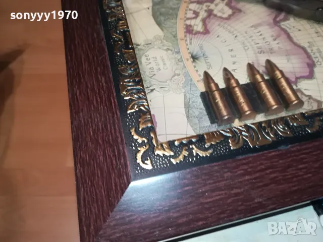 КАРТИНА СЪС СТЪКЛО И ПИЩОВ ВЪТРЕ 3103251855, снимка 8 - Антикварни и старинни предмети - 49714056