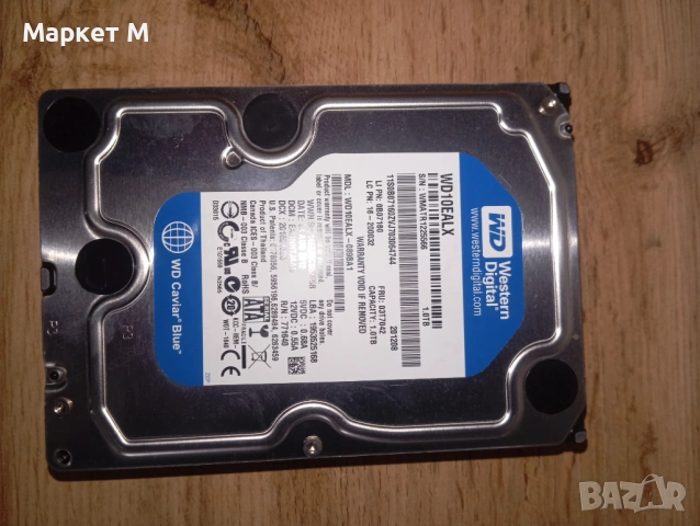 Хард диск 1 TB WD10EALX, снимка 2 - За дома - 53965862