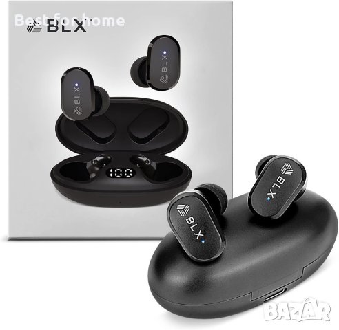 BLX G2 Wireless Earbuds,Bluetooth слушалки с калъф за зареждане,TWS двойни стерео за iPhone,Android