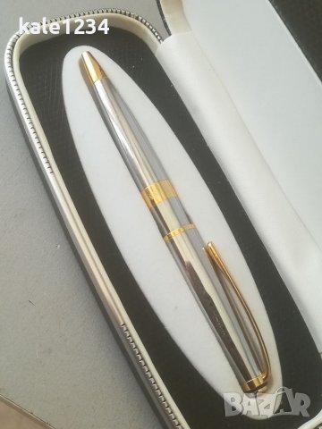 Луксозен химикал CERUTTI 1881. Позлата. Писалка. Химикалка. 