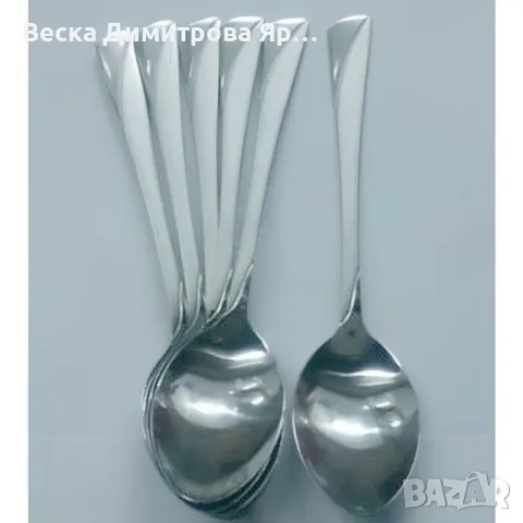 Лъжички чаени Bohmann , 6бр, неръждаема стомана, снимка 4 - Прибори за хранене, готвене и сервиране - 47904609
