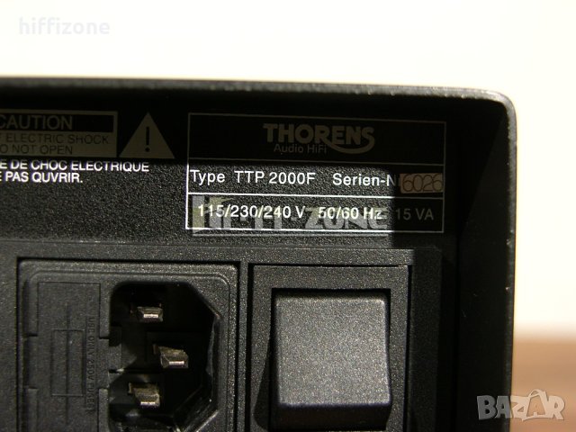 Комплект  Thorens ttp2000 / tta2000 , снимка 8 - Ресийвъри, усилватели, смесителни пултове - 40480570