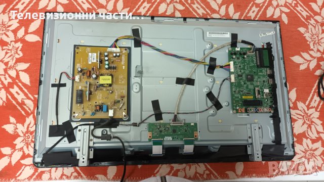 Toshiba 32L2433D със счупен екран-UE-3840-1U/TMT YA-4A 1 94V-0/V33A0007040 1823-022X0TB PEV3232-04Y, снимка 3 - Части и Платки - 38549965