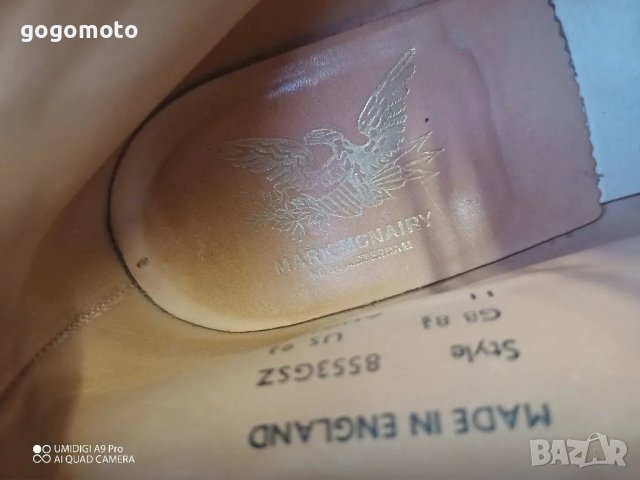 Мъжки ДИЗАЙНЕРСКИ кларкове 41 - 42, Кларкове  Mark McNairy New Amsterdam, естествена кожа, снимка 5 - Мъжки боти - 47622400