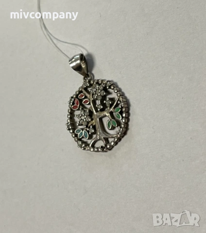 Сребърна висулка 2.96гр., снимка 2 - Колиета, медальони, синджири - 53285288