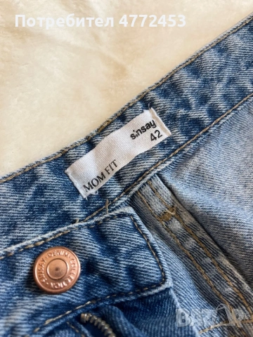 Дамски дънки Momfit, снимка 2 - Дънки - 53921204