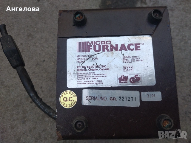 Печка, снимка 3 - Отоплителни печки - 53011121