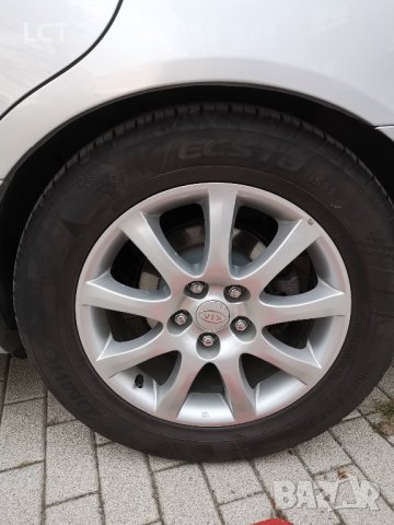 Hyundai / Kia - 4бр ориг. джанти 17 цола с гуми  235/55 r17, снимка 3 - Гуми и джанти - 41565707