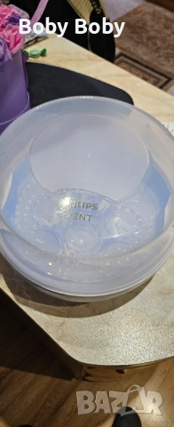 Стелиризотор за бебешки шишета Авент, снимка 2 - Стерилизатори - 53307407