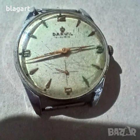 часовник Darwil-21rubis-работи, снимка 3 - Мъжки - 56229443