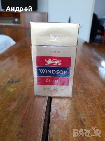 Стара кутия от цигари Windsor