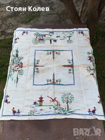 стари ръчно бродирани кърпички , снимка 11 - Антикварни и старинни предмети - 50036695