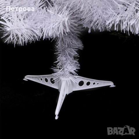 Бяла елха-1 метър/Бяла коледна елха/Бяла ха/Коледна елха/елха, снимка 2 - Декорация за дома - 42909256