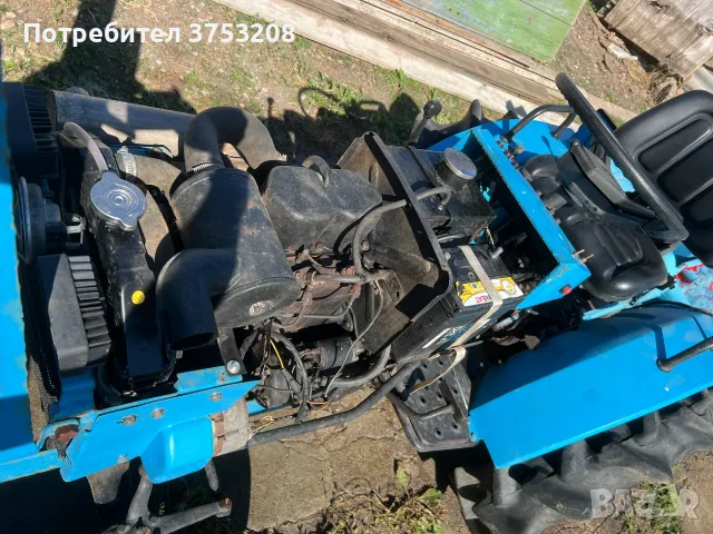 Японски трактор Iseki TX1500F, снимка 6 - Селскостопанска техника - 56456801
