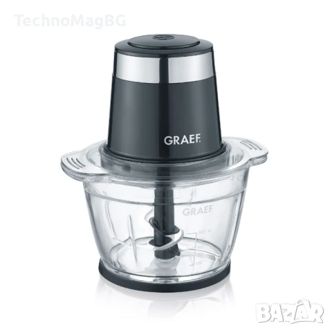 Електрически чопър Graef CH502EU, 500W, 1L, Стъклена Купа, снимка 1