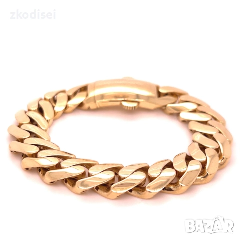 Златна дамска гривна 28,44гр. 20,6см. 14кр. проба:585 модел:35621-1, снимка 2 - Гривни - 52574911